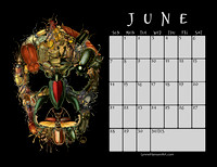 June 2020 Creepy Calendar
