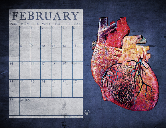 February 2021 Creepy Calendar