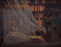November 2020 Creepy Calendar