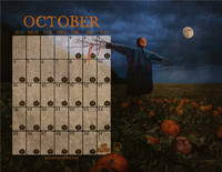 October 2020 Creepy Calendar