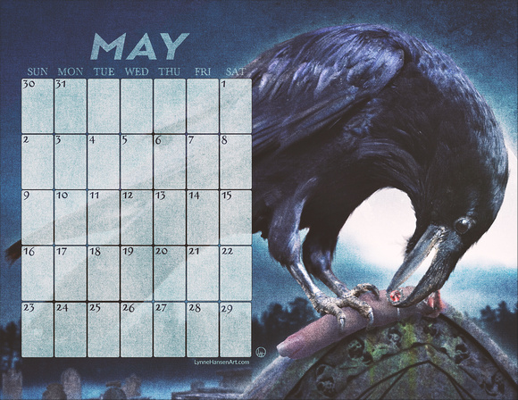 May 2021 Creepy Calendar
