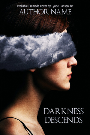 SOLD! Premade Book Cover - Darkness Descends - $150