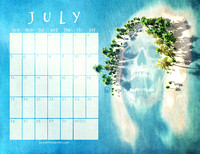 July2020CreepyCalendarFromLynneHansenArt3x2ish